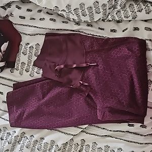 Lululemon purple high-waisted 7/8